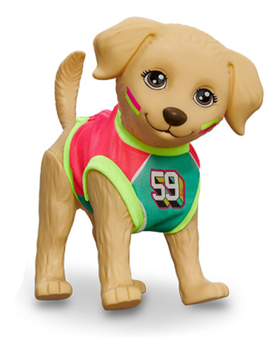 Cachorro Pet Da Barbie Olimpíadas Esportista E Acessórios 