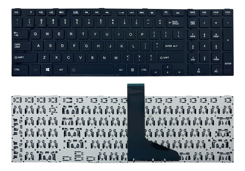 Teclado Para Toshiba S855d-s5120 S855-s5369 Layout Us