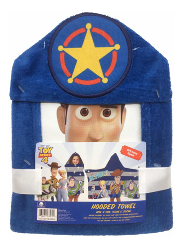 Bata De Baño Para Niño Toy Story 4 Woody Original