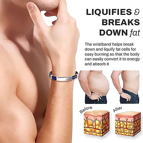 Pulsera Magnética De Desintoxicación Linfática, Ajustable