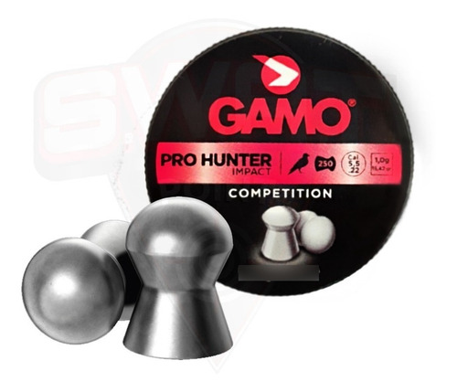 Imagen 2 de 10 de Balines Gamo Pro Hunter 5,5 Perforantes X250u - Caza - Swat