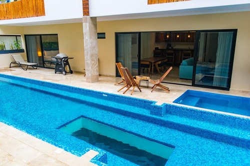 Imagen 10 de 12 de Departamento Nuevo En Venta De 3 Recámaras En Aldea Zama Tulum (390)