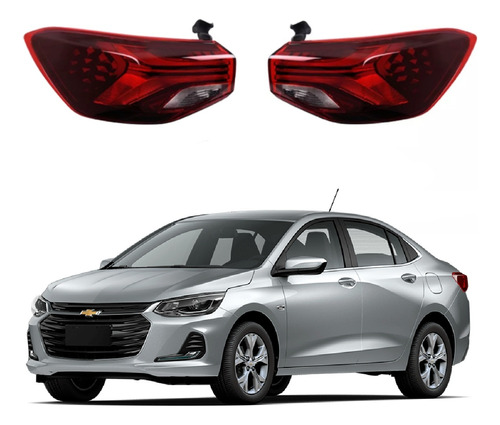 Par Calavera Exterior Chevrolet Onix C/arnes 20 21 22 23