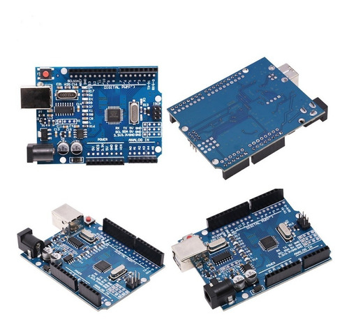 Compatível Arduino Uno R3 Atmega328 Smd Sem Cabo Usb Maker