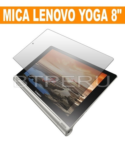 Mica Lamina Tablet Lenovo Yoga 8 B6000 Protector Pantalla