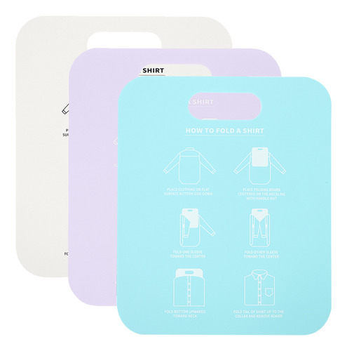 Shirt Folding Board Adult Clothes Board Folder 3 Pcs