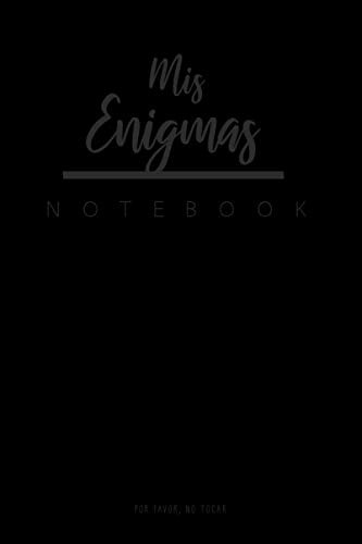 Mis Enigmas Notebook: Lined Blank Notebook For - Notas-