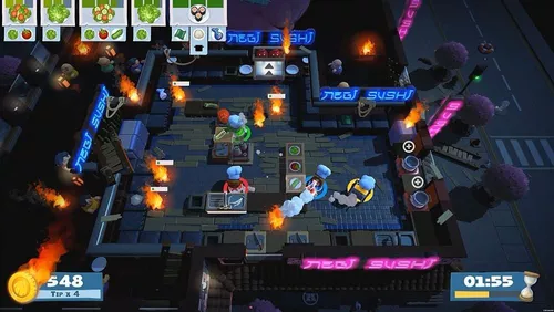 Jogo Overcooked And Overcooked 2 Ps4 Midia Fisica