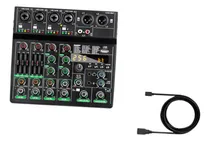Comprar Mezclador De Audio De 6 Canales, Ajuste De Fuente De Audio,