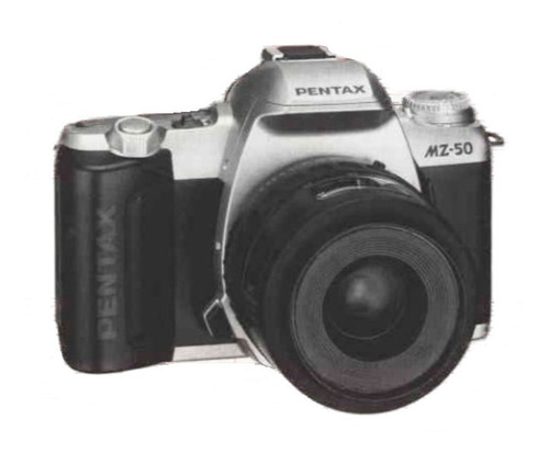 Cámara analógica SLR Pentax MZ-50 35-80mm Kit gris/negra