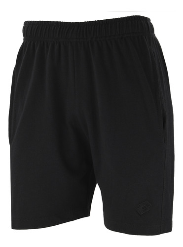 Short Urbano Lotto Smart Classic Hombre En Negro | Dexter