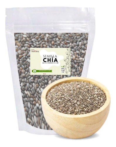 Semilla De Chia 100% Natural X 1 Kg 