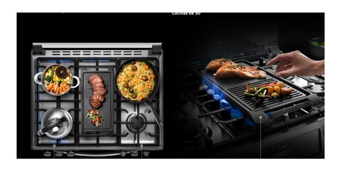 Imagen 4 de 4 de Cocina Indurama Montecarlo Zafiro 5q. Con Gril A Gas Nuevas