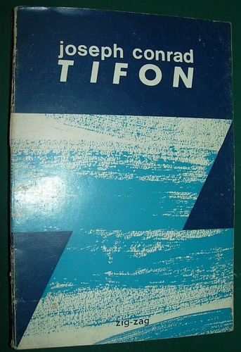 Libro Tifon Joseph Conrad Novela Editorial Zig Zag 199 Pg .