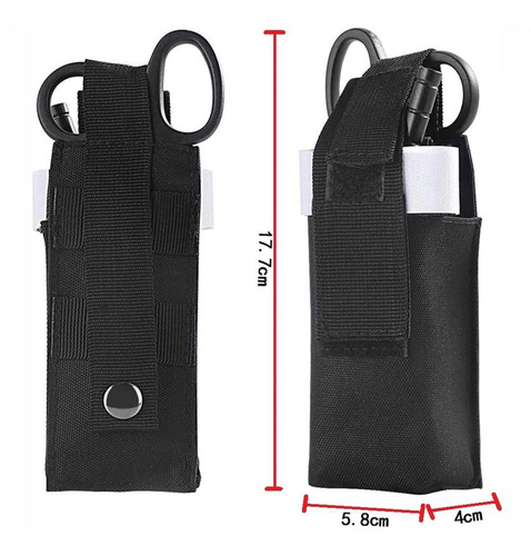 Torniquete Tactico Cat Aluminio+tijera+funda Kit Auxilio Mil