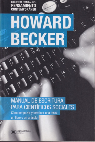 Manual De Escritura Para Cientificos Sociales H Becker