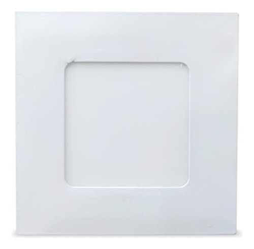 Panel Led Empotrable Cuadrado3w 4000k  85-265v 85mm