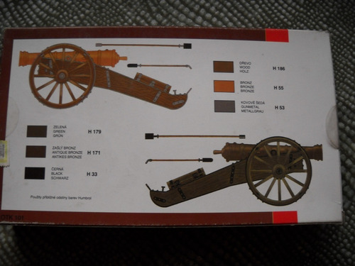 1/18 Cañon Napoleonico Ret X Caba No Envio