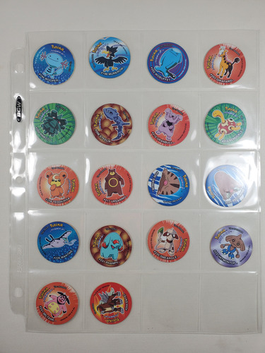 Colección De Tazos Pokémon 3 Sin Sticker 88/88 Piezas (Usado)