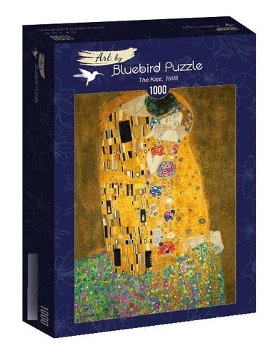 Bluebird Puzzle 1000 Pzs - Gustave Klimt - The Kiss
