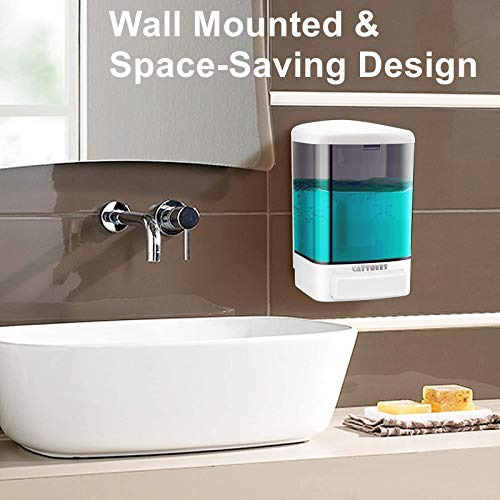 Dispensador De Jabón Manual 1000ml - Montaje En Pared -