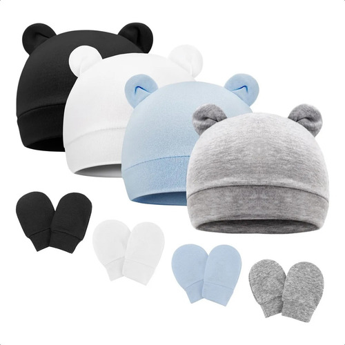 Bebé Gorro Y Guantes For Bebé Recién Nacido Bebé Beanie