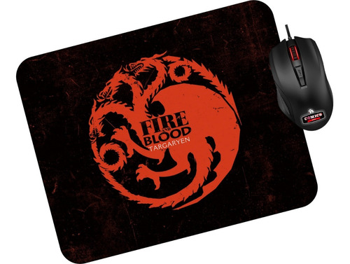 Mouse Pads Fire And Bood Pad Mouse 