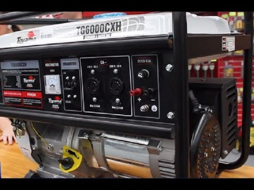 Imagem 5 de 5 de Gerador A Gasolina Toyama Tg6000cxh
