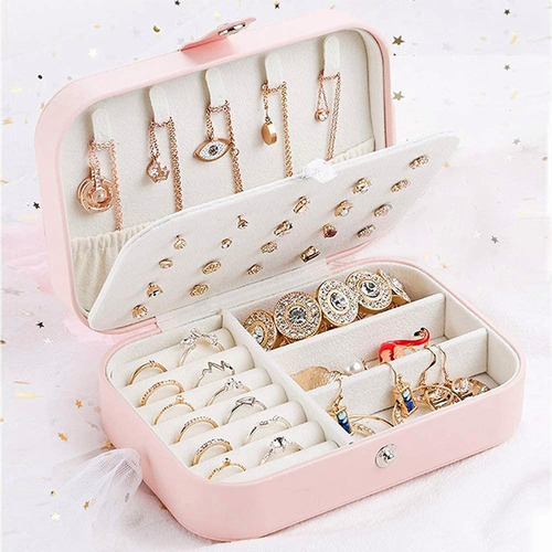 Imagen 7 de 8 de Caja De Joyero Organizador De Pulsera Joyero Portátil