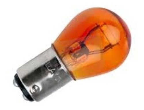 Lámpara Halógena Doble Filamento P21/5w 12v Bay15d Ambar