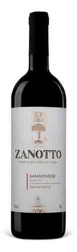 Vinho Zanotto Sangiovese 2020 750ml