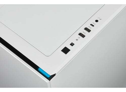 Imagen 8 de 10 de Gabinete Gamer Corsair Carbide 678c Tg Atx White +3 Fan140mm