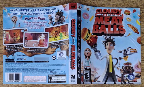 Cloudy With A Chance Of Meatballs - Ps3 (envio Em Até 24h) (Usado)