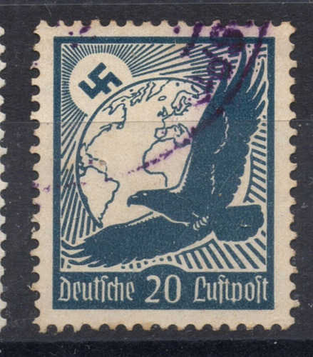 Alemania Estampilla Del Tercer Reich 1934 20 Reichspfennig