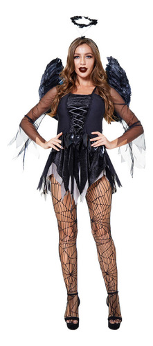 Vestido Feminino Q W231 Para Cosplay De Halloween, Fantasia