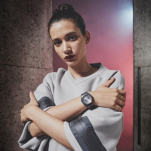 Imagen 7 de 9 de Reloj Casio G-shock Youth Cubierta Silver Casio Gm-s2100mf-1