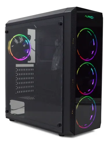 Gabinete Pc Gamer Aureox Hydra Plus Arx 335 G Cooler Rgb