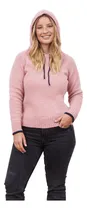 Comprar Sweaters Buzo Tejido Con Capucha, Y Puños Combinados Art 285