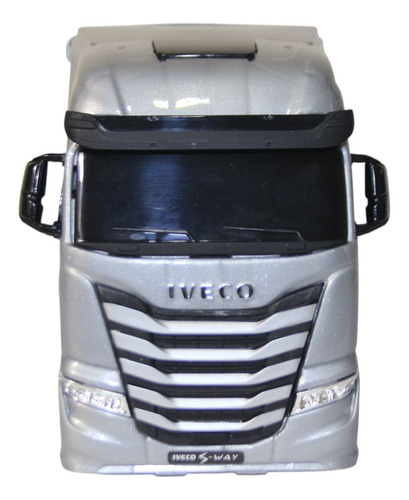 Carreta Iveco Graneleiro S-way Brinquedo Licenciado Cor Cinza