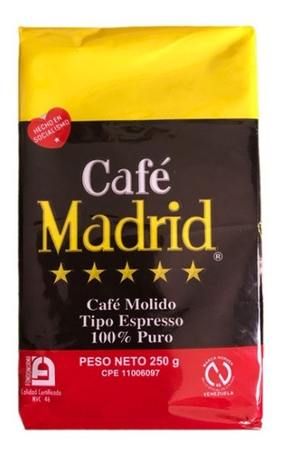 Cafe Madrid 250g Chucherias Y Productos Venezolanos