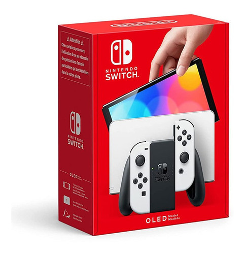 Nintendo Switch Oled Set Blanco Consola De Videojuegos