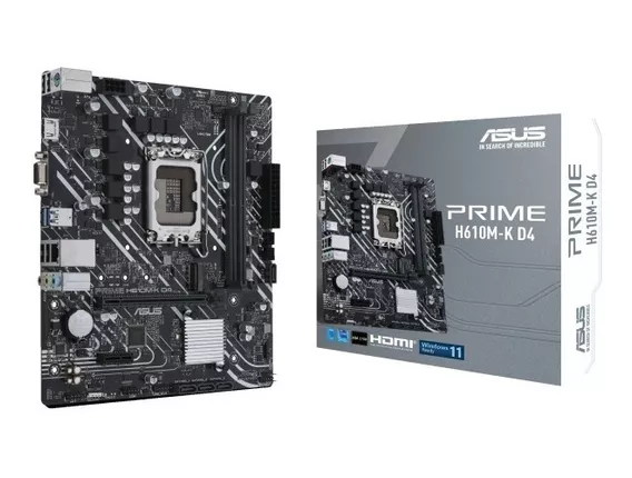 Motherboard Asus Prime Intel H610m-k Ddr4 M.2 PCIe 4.0 Lga1700 13va Gen