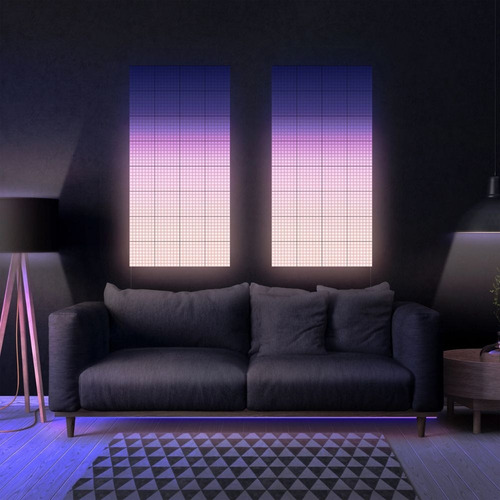 Kit Extensión - Twinkly Squares 3 Paneles De Pared Led Wifi