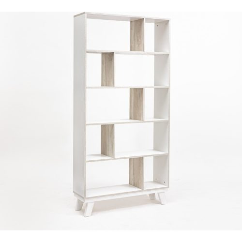 Biblioteca Zen Silcar Base Madera Pino 100x185x30 Cm