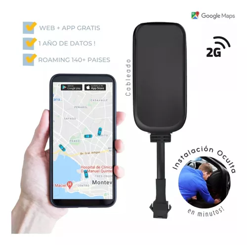 Rastreador satelital, Gps tracker para autos y flotas sin pagos mensuales  ni contratos