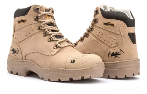 Bota Cat Adventure couro legítima - Camarelo [Premium]