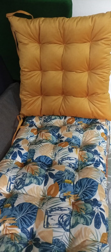 Juego De Cojines Repujados, Para Muebles De Madera, Rattan..