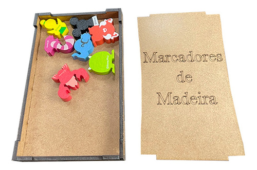 Organizador (insert Mdf) Para Dixit 2º Ed. / Disney Edition