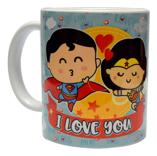 Taza De Ceramica, Mi Poder Favorito, Para Pareja, 11oz