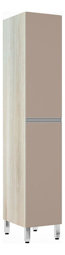 Paneleiro Luciane 40cm 2 Portas Lis Luciane Móveis Cor Legno Crema/connect